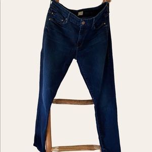 Mother Jeans “The looker crop” ink & paper